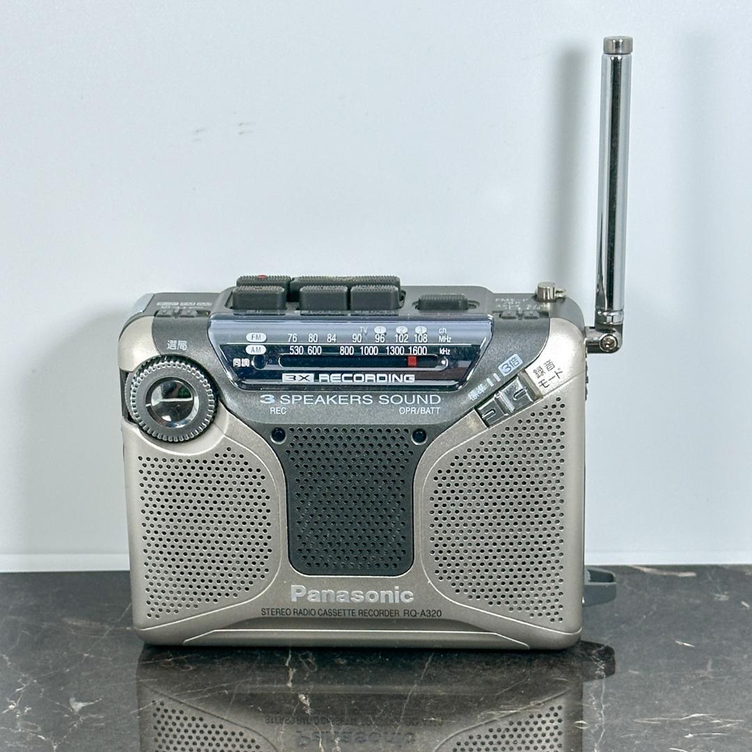 Panasonic RQ-A320-S ラジオカセットレコーダー - メルカリ