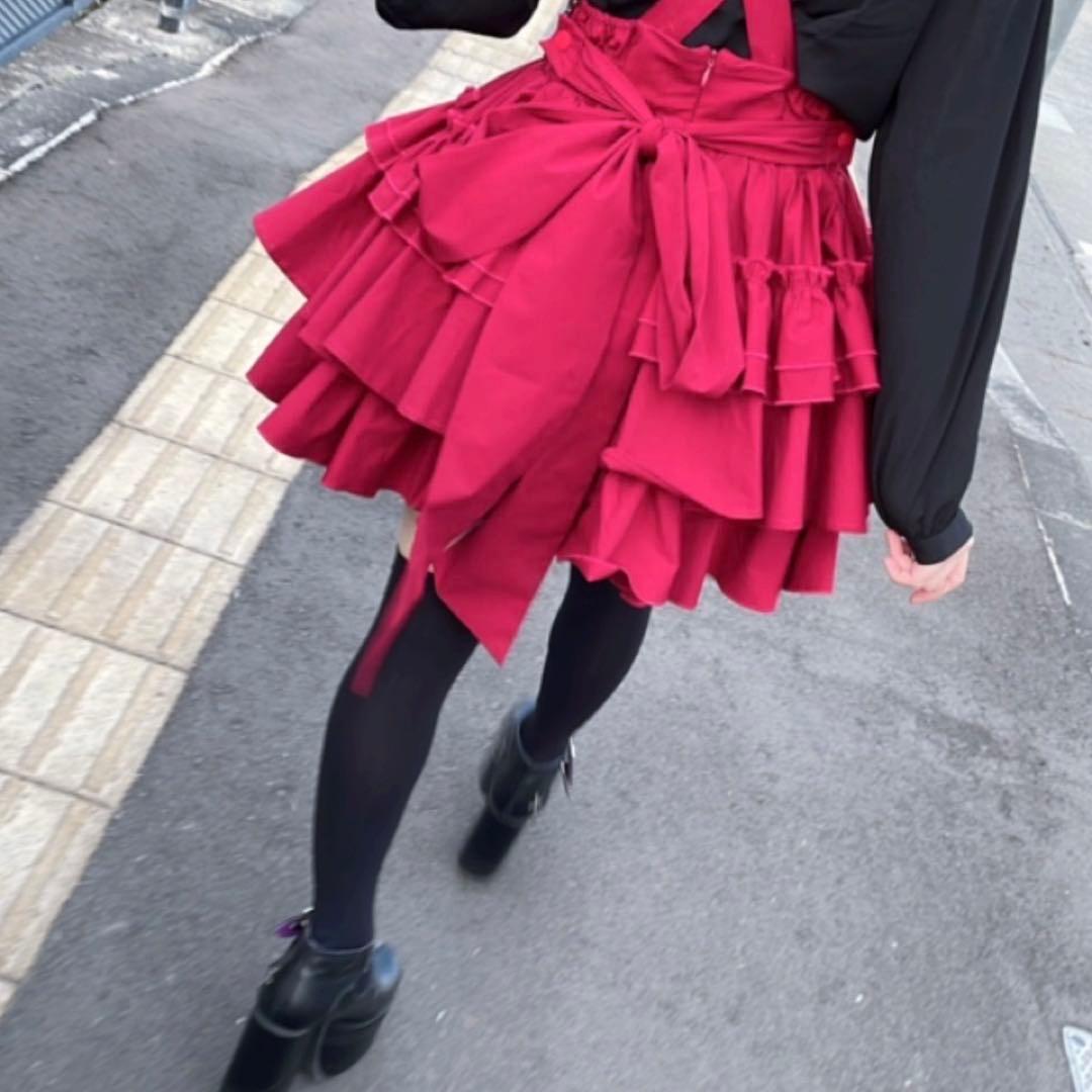 CATCOCOON クラシカルドール スカート 赤 - メルカリ