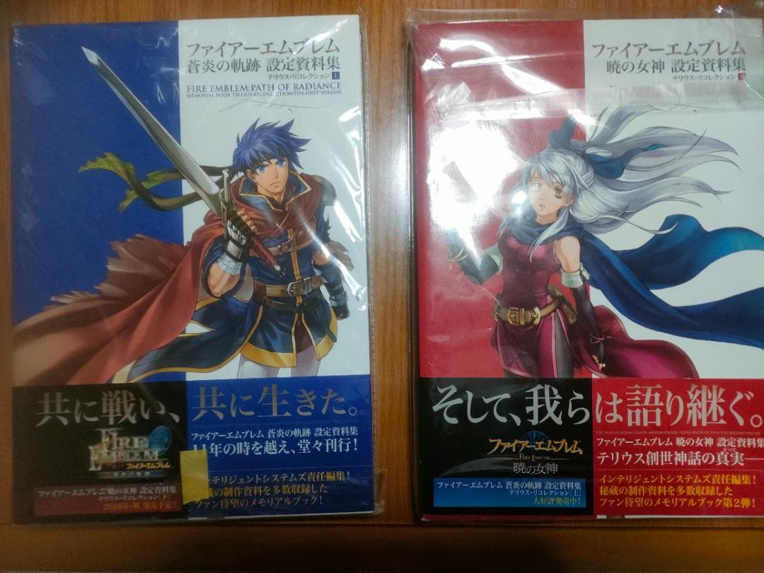 帯付き ファイアーエムブレム 設定資料集 2冊セット テリウス リ