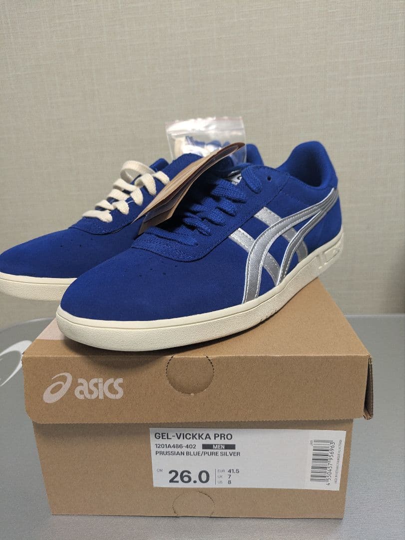 asics GEL-VICKKA PRO 26.0 ブルー ASICS（アシックス） スニーカー GEL-VICKKA PRO / ゲルビッカー プロ