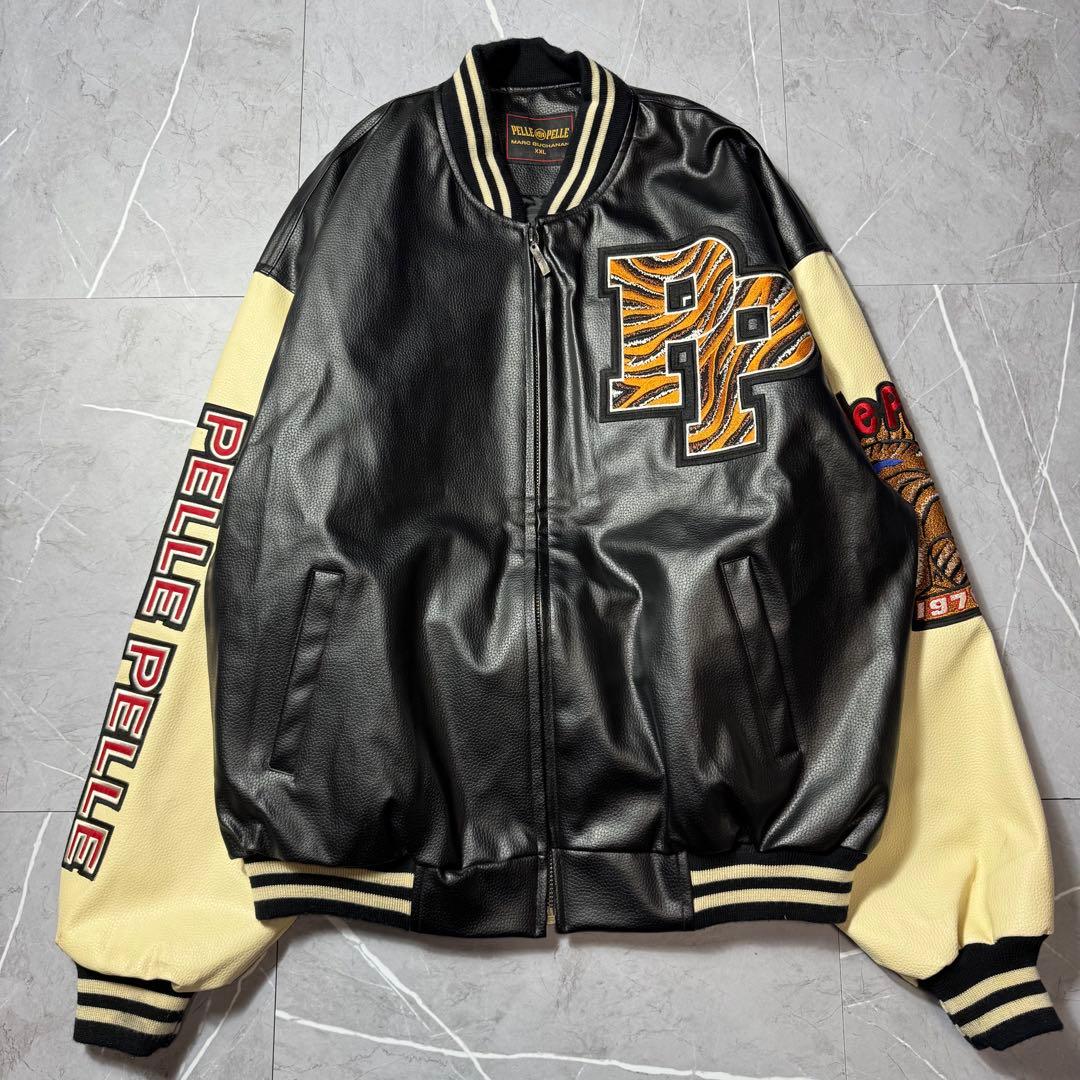 Pelle Pelle ペレペレ スタジャン バーシティ ワッペン サイズXXL
