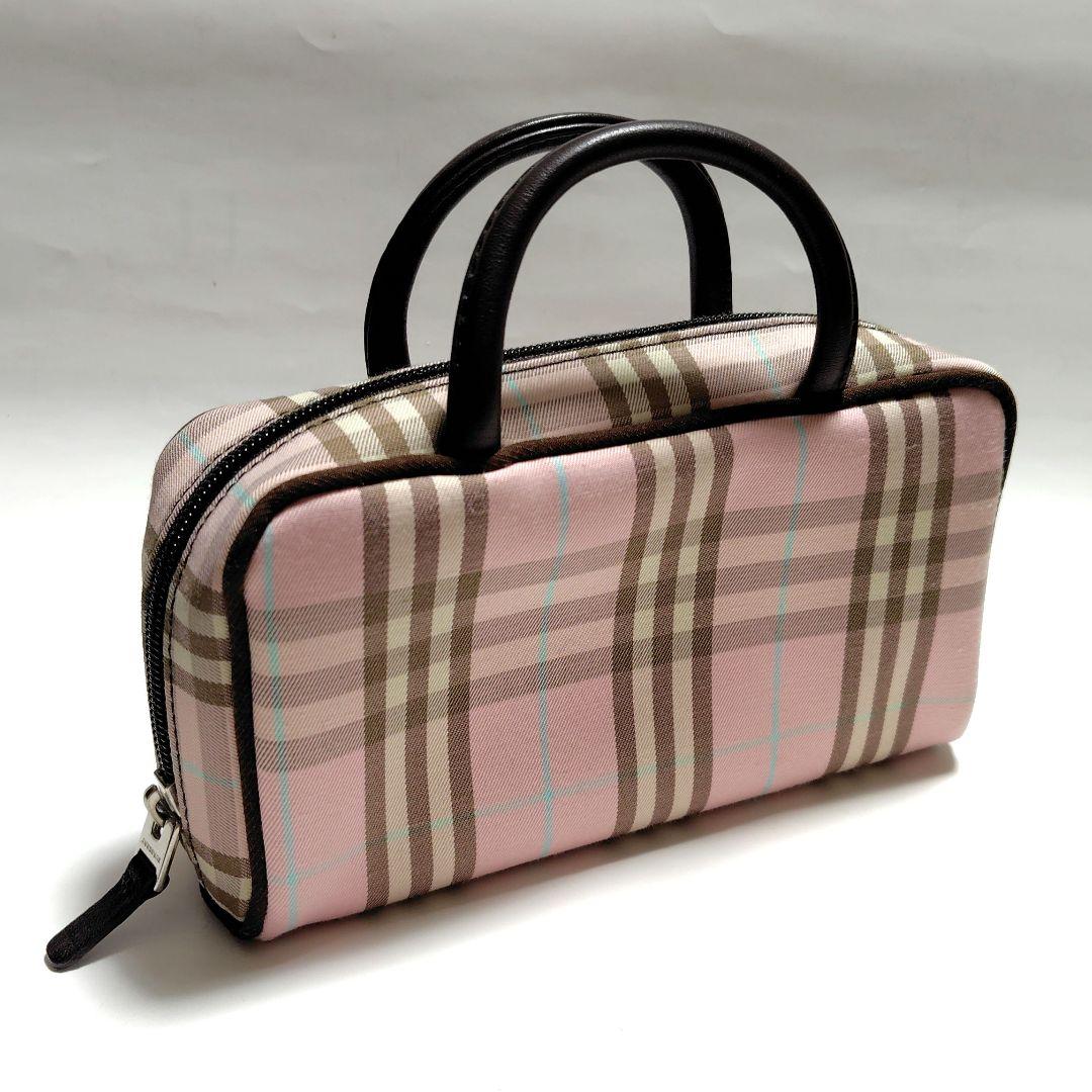 【未使用品】Burberry ノバチェック ボックス型ミニハンドバッグ ポーチ BURBERRY（バーバリー） （未使用 展示品）バーバリー ノバチェック