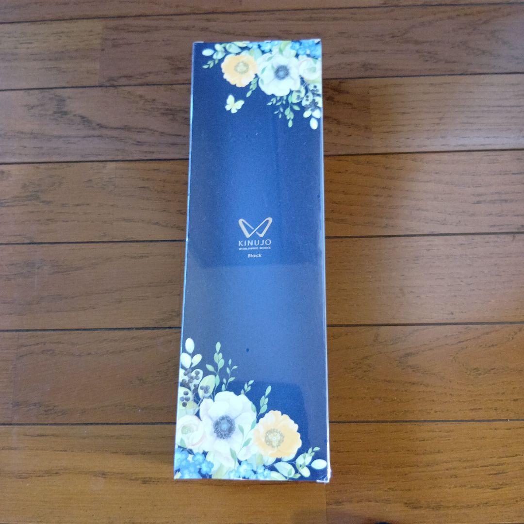 【新品、未開封】KINUJO 絹女 ストレートアイロン　DS100BK　ブラック KINUJO（絹女） ストレートヘアアイロン W world wide model ブラック