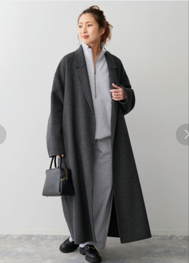 新品Spick & Span super160s ロングチェスターカラーコート - Spick