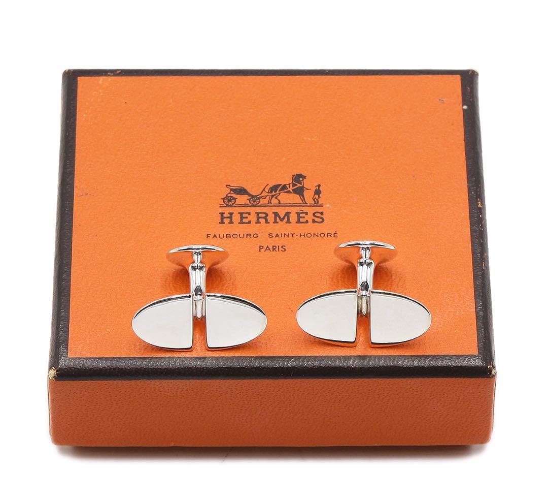 E2829 エルメス SV925 デザイン カフス カフリンクス E2829 エルメス SV925 デザイン カフス カフリンクス - メルカリ