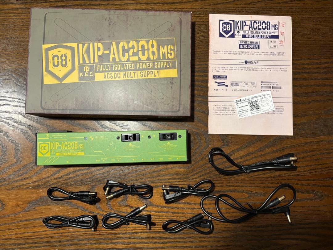 付属品完備 使用時間少】KIP-AC208MS フルアイソレートパワーサプライ