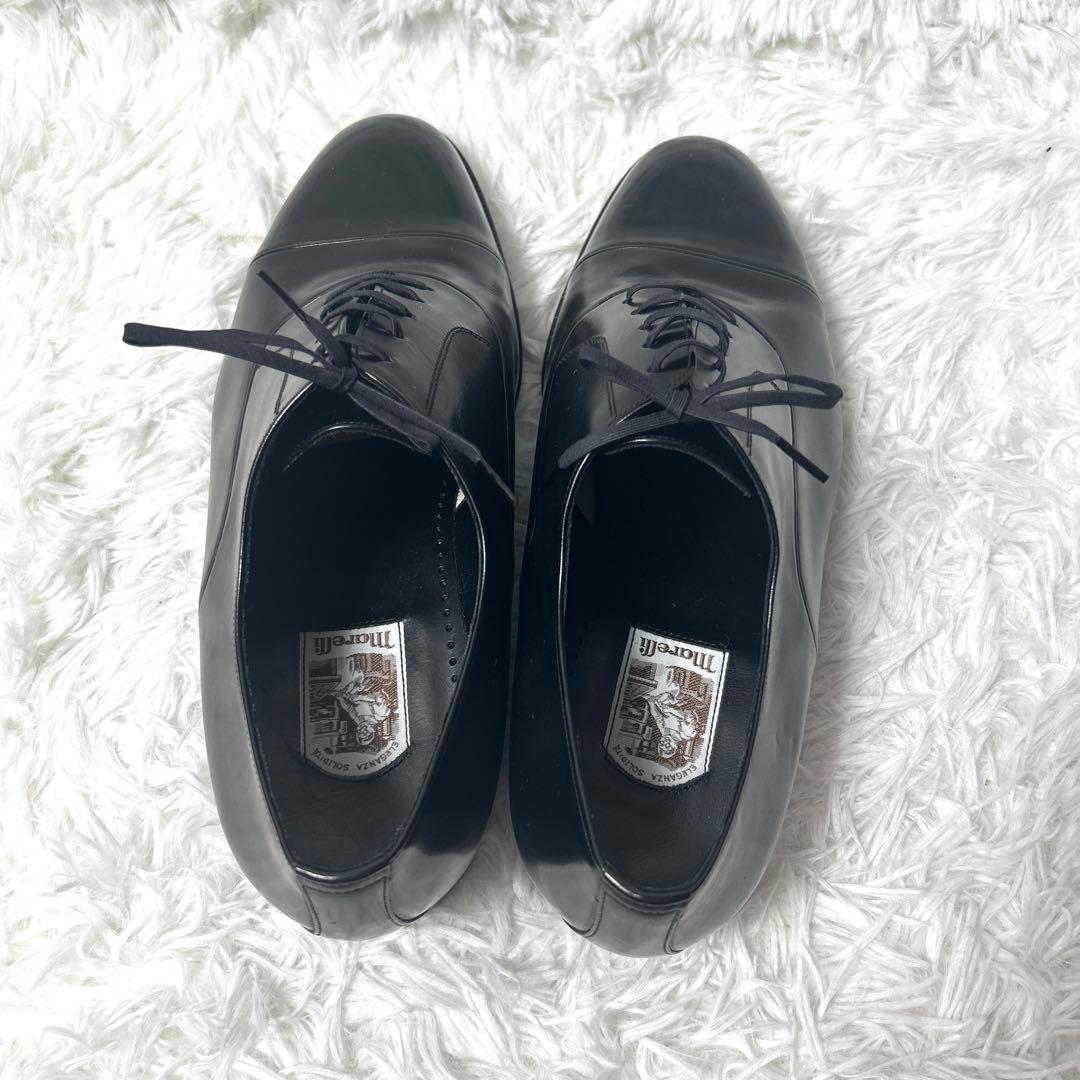 【未使用品】Marelli本革 ストレートチップ ビジネスシューズ 25.5cm