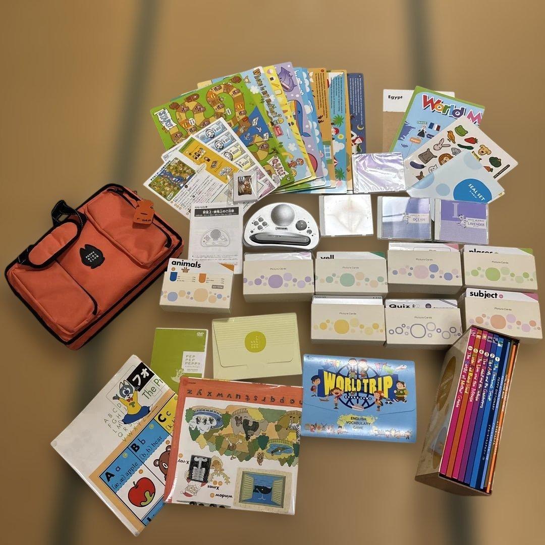 ペッピーキッズクラブ　教材セット 値下げ】ペッピーキッズクラブ 教材セット モラモラアイ タッチペン