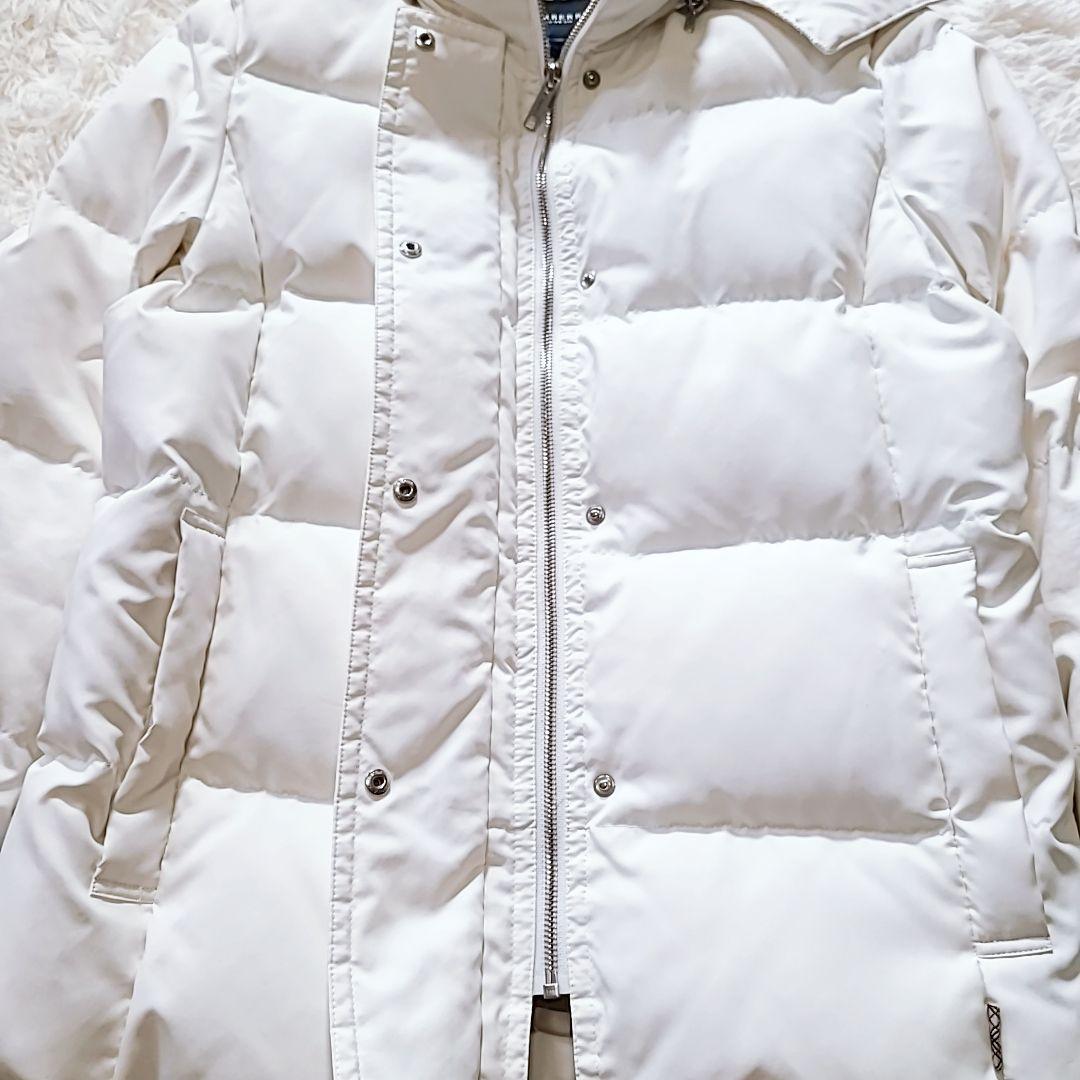 バーバリーロンドン ダウンジャケット 白 ノバチェック 刻印 美品