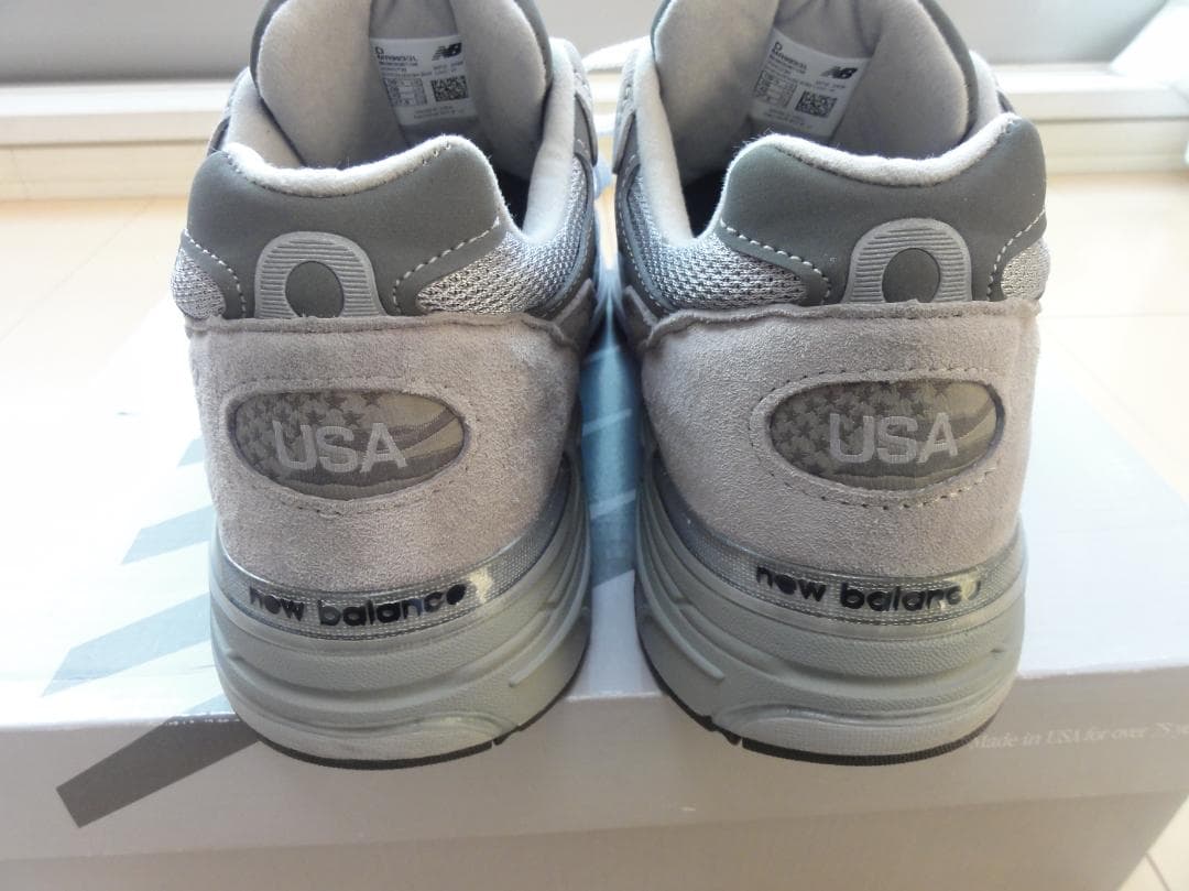 【24年製】New Balance MR 993 GL グレー 27.5cm