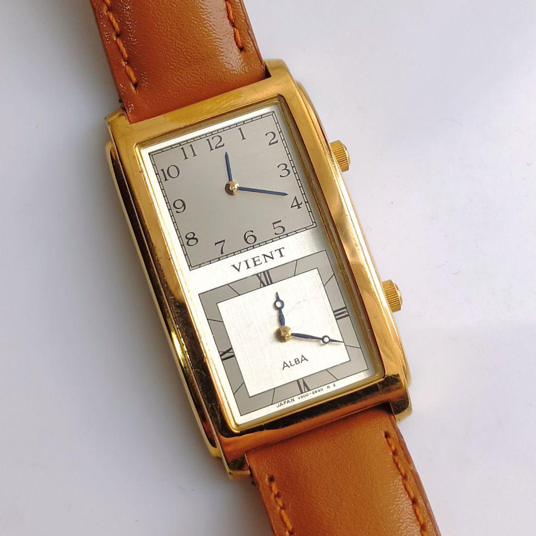 SEIKO ALBA VIENT✳️ダブルフェイス ヴィンテージ腕時計 稼働品 SEIKO ALBA VIENT✳️ダブルフェイス ヴィンテージ腕時計 稼働品