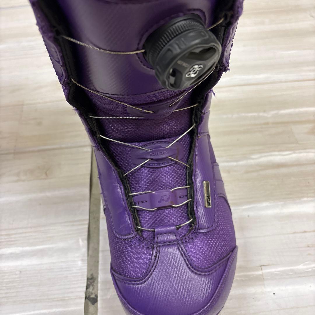 【希少】RIDE SAGE BOA COILER 24.5cm パープル仕様