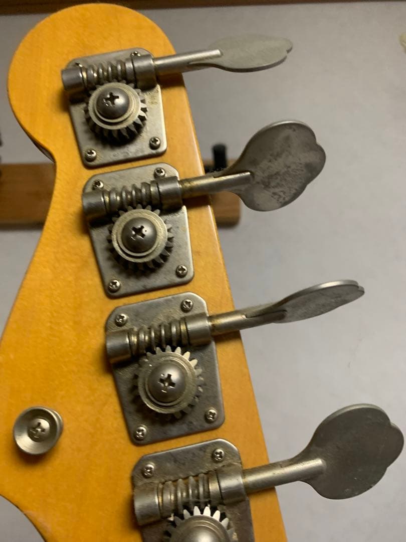 fender japan jazz bass trade mark - メルカリ