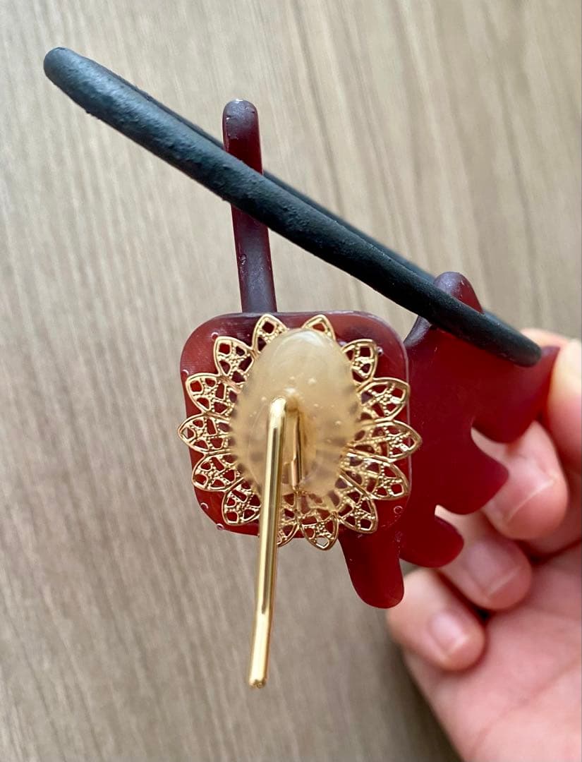 新品！リリコラム ツノカチュ/天使の羽 赤堕天使カラー