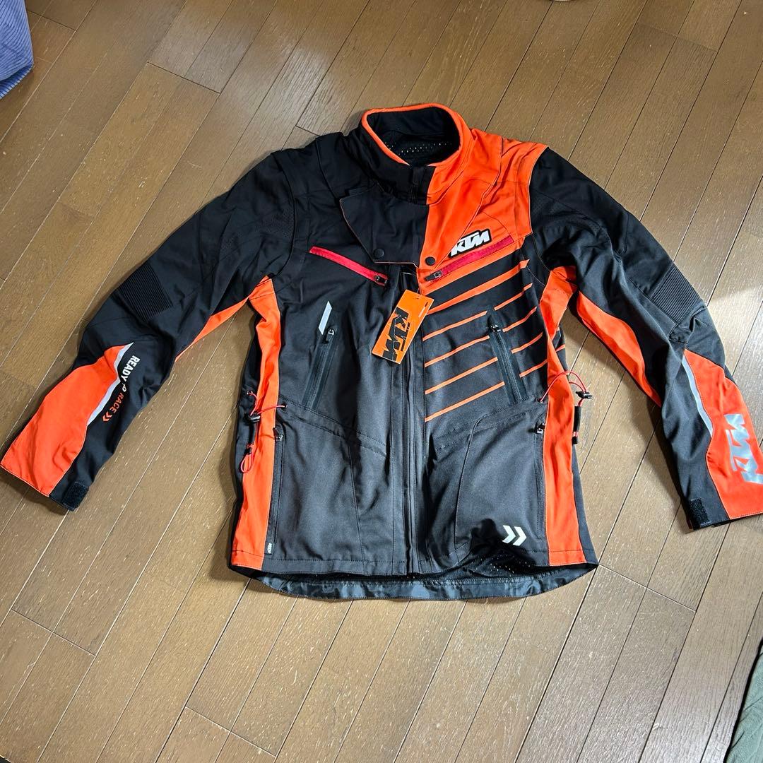 KTM バイクジャケットRACETECH JACKET ブラックオレンジ - メルカリ