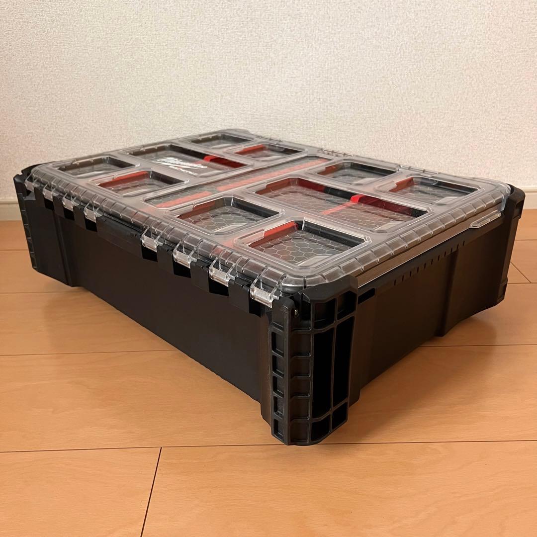 新品 Milwaukee パックアウト ディープ オーガナイザー ブラック 黒