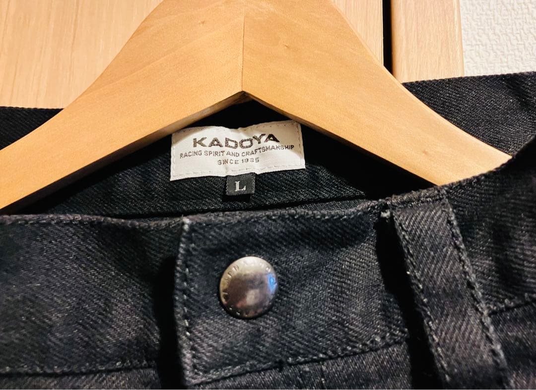 KADOYA(カドヤ) CORSA DENIM VMX MOTO ブラック L - メルカリ