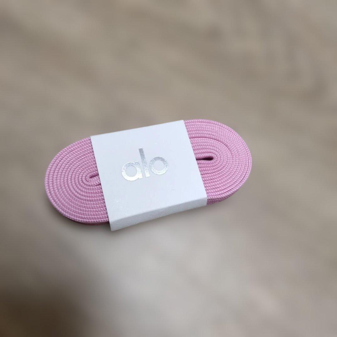 alo yoga ピンクリカバリーモードスニーカー 新品靴紐付き22.5cm