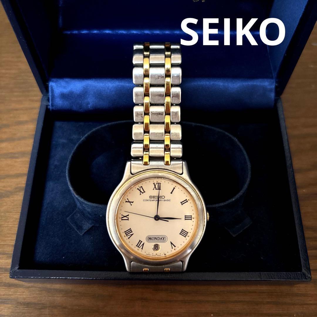 SEIKO contemporary basic 5H23-6B90 - メルカリ
