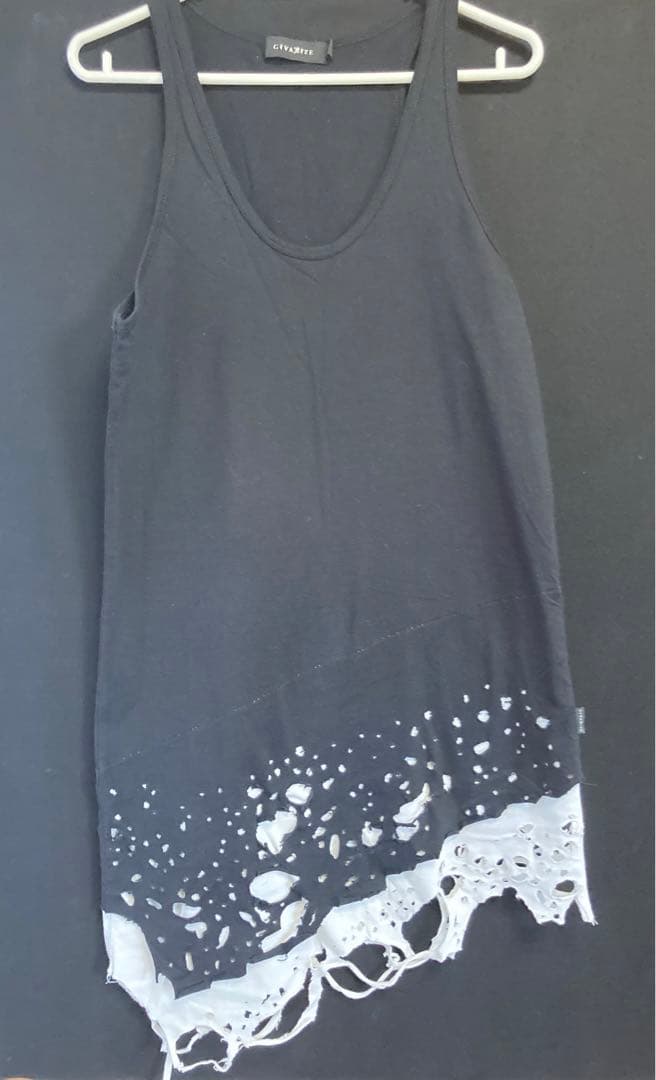 F*H様 CIVARIZE アシンメトリー タンクトップダメージレイヤード Si 00s archive civarize ダメージ レイヤード タンクトップ - メルカリ