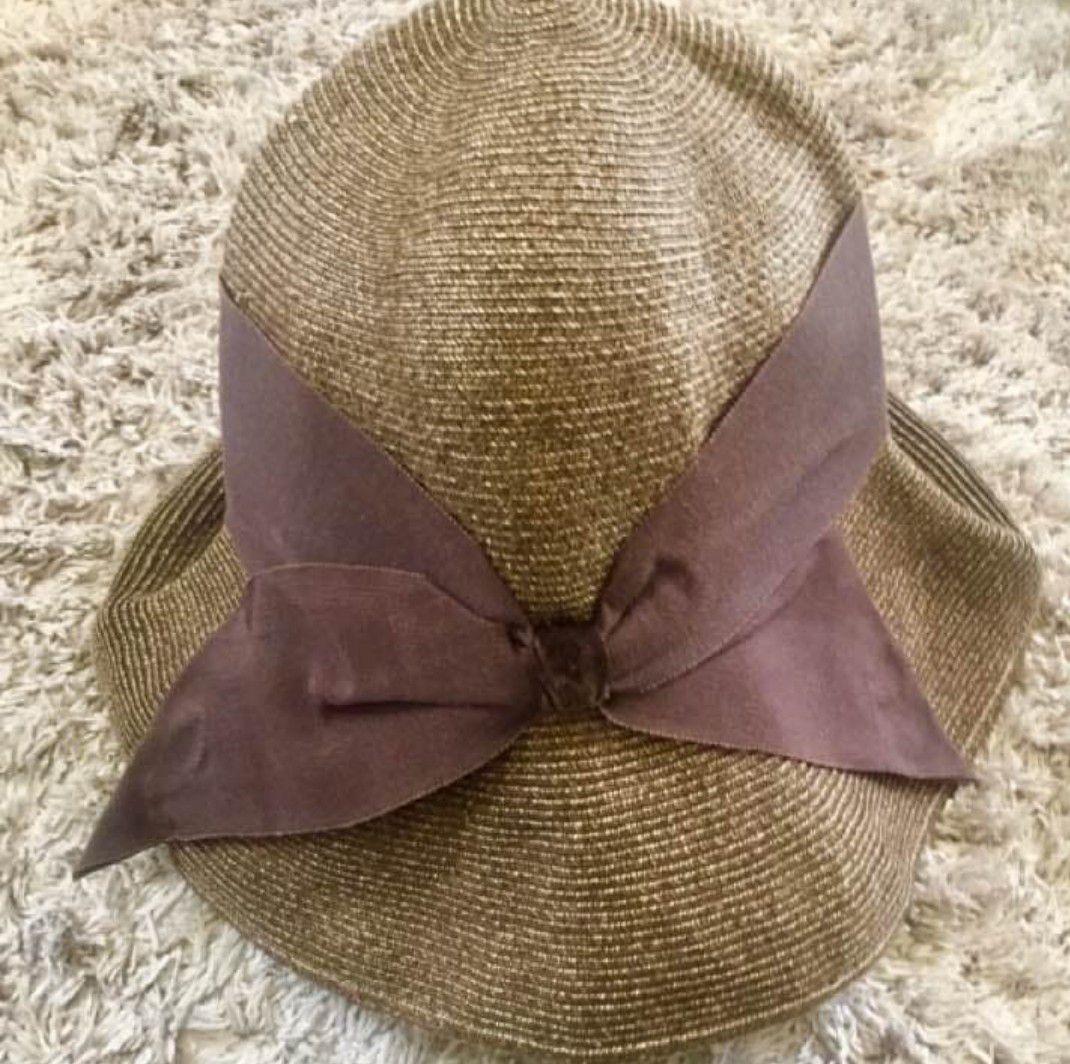 Athena New York ブラウン麦わら帽子 - メルカリ