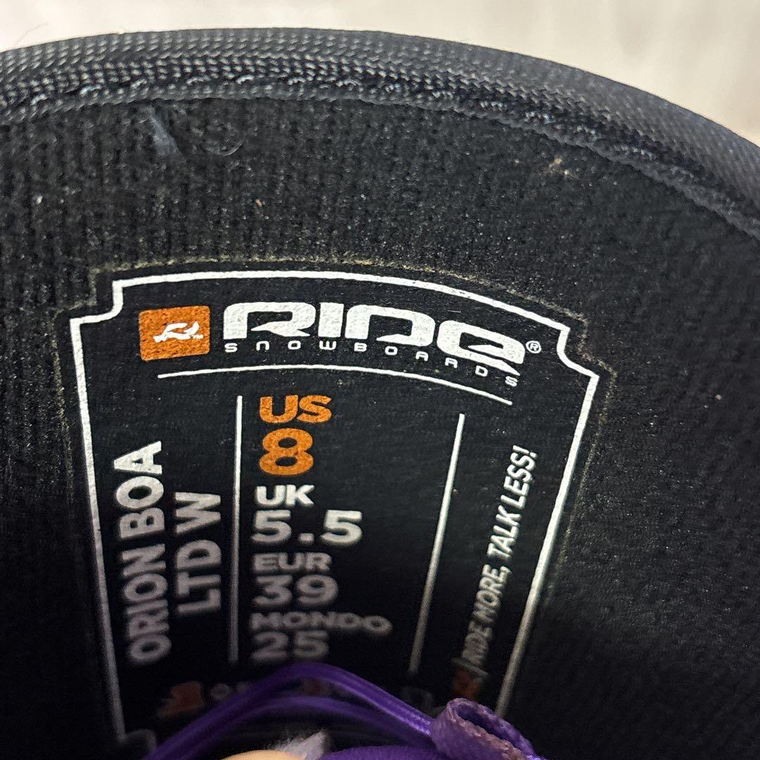 RIDE Orion BOA ブーツ 25.0cm 未使用 タグ付き