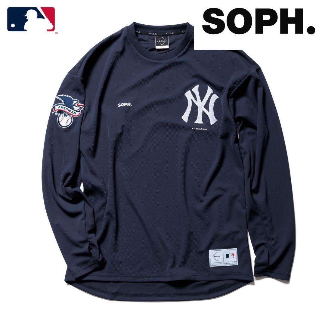 新品 ソフ F.C.Real Bristol×ヤンキース 希少な限定コラボロンT