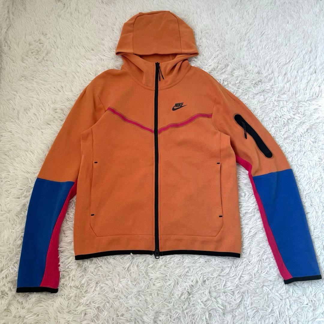 超激レア✨】NIKE ナイキ テックフリース セットアップ オレンジ 入手