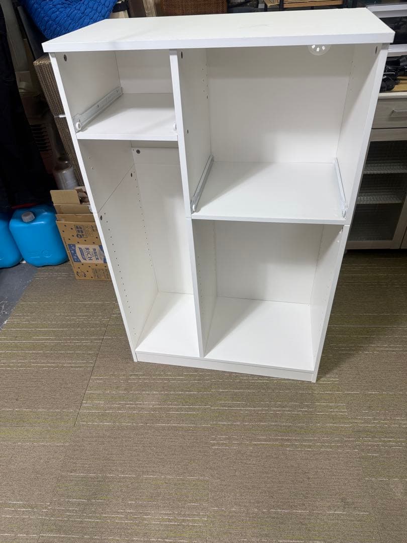 洗浄消毒作業済】【美品】ニトリ レンジ台 レンジボード 食器棚 - メルカリ