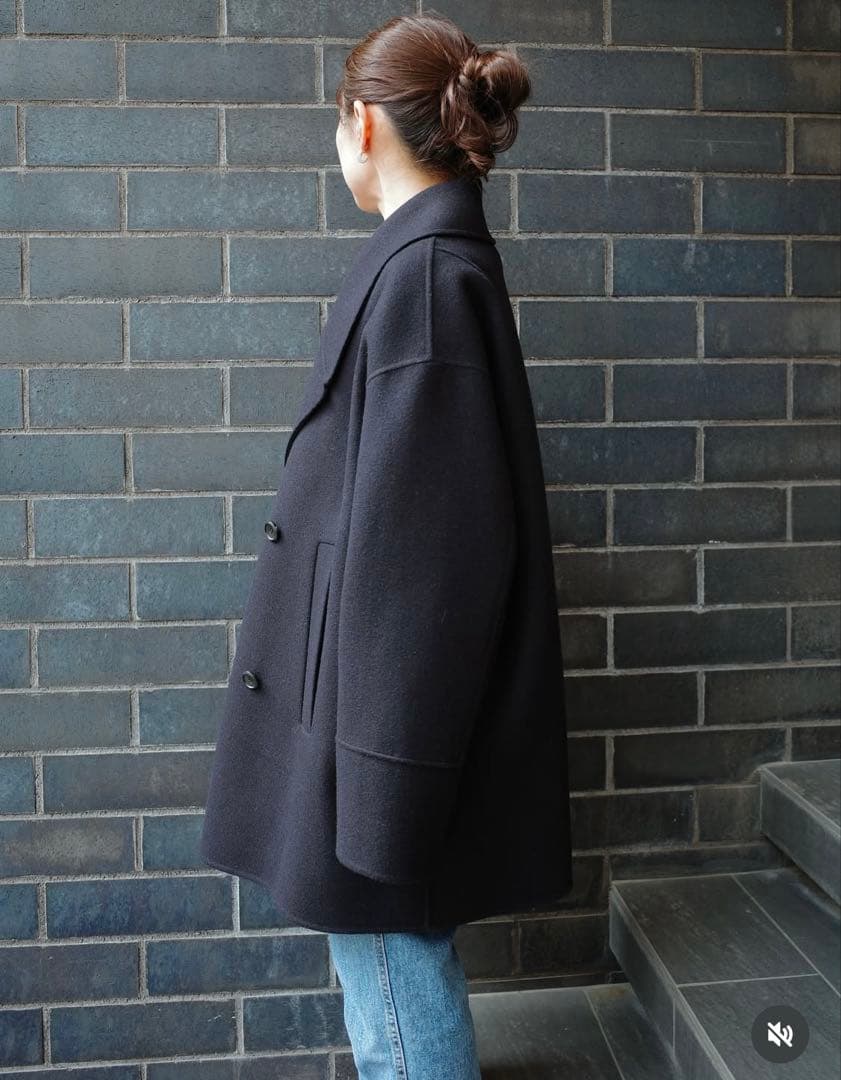 新品未使用Na.e Traditional Melton Coatピーコート - メルカリ