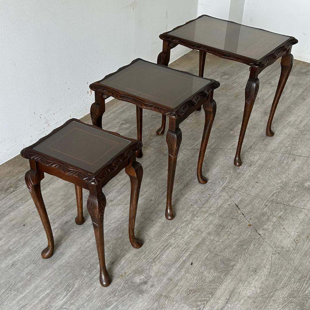 イギリス アンティーク 家具 ネストテーブル 1940年頃 596A - メルカリ