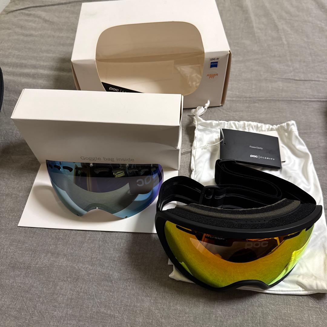 POC ゴーグルFOVEA CLARITY交換レンズ付き Fovea Mid Clarity Photochromic Goggle – Gorsuch