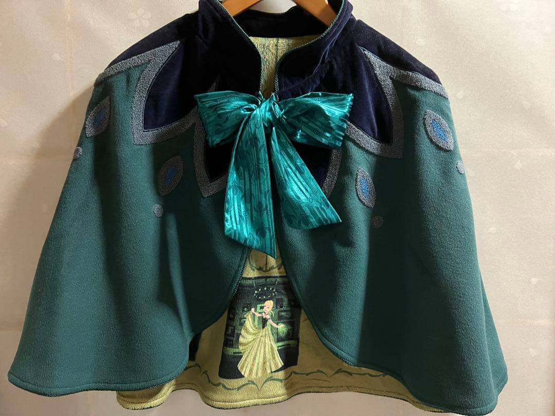 シークレットハニー アナと雪の女王 戴冠式 アナ ポンチョ ケープ