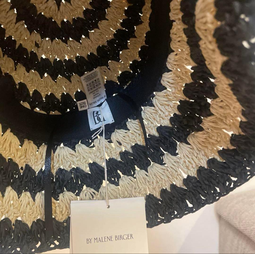 by malene birger strawieハット - メルカリ