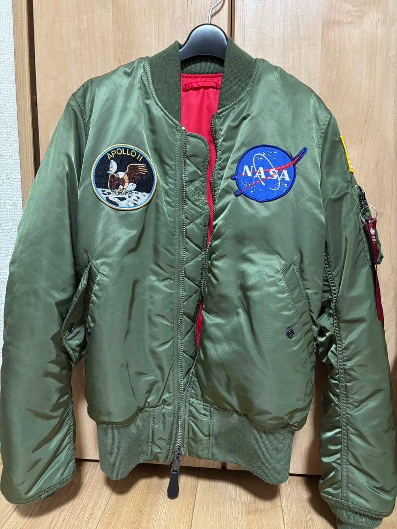 ALPHA アルファNASA Apollo II MA-1 フライトジャケット - メルカリ