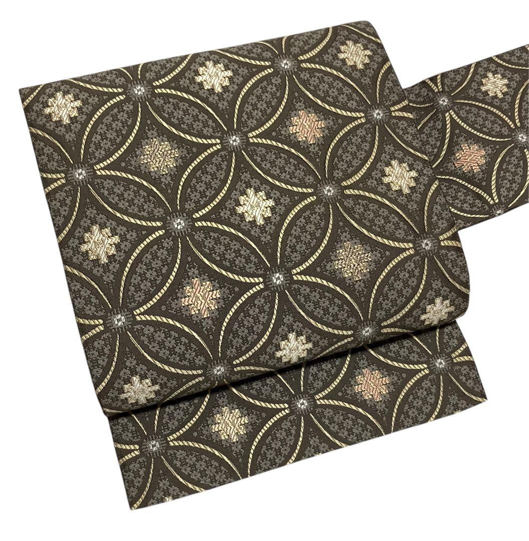 九寸名古屋帯 正絹 西陣 七宝 未使用 イ6526 九寸名古屋帯 正絹 西陣 七宝 未使用 イ6526 楽天市場】【2/18〜☆全品