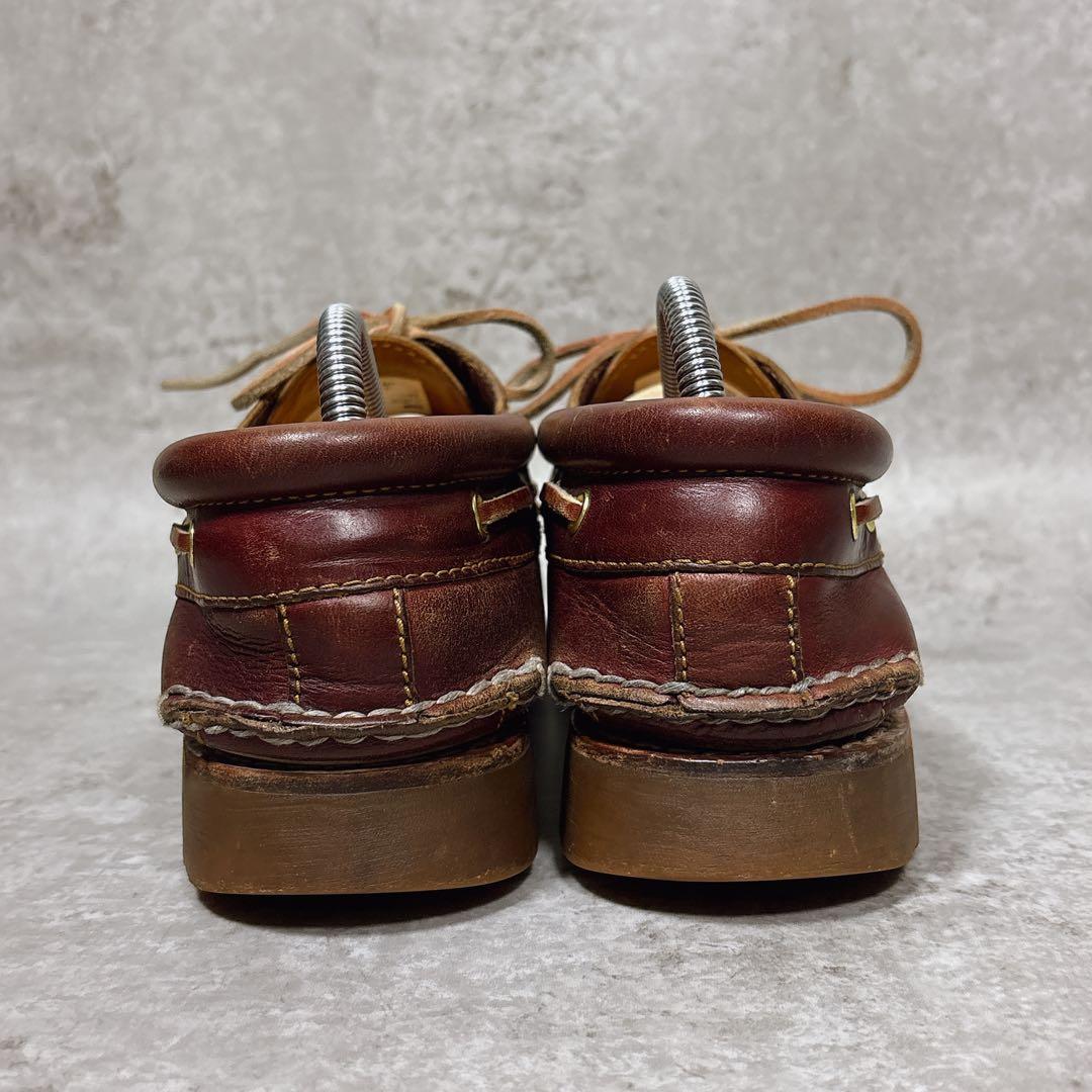 人気 ティンバーランド 3eye バーガンディ デッキシューズ アメカジ 27