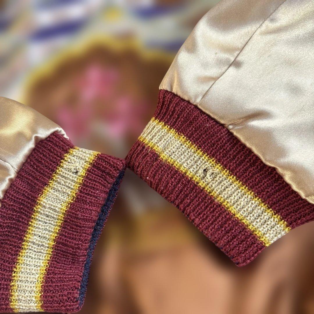 《xaio様》テーラー東洋　刺繍デザイン スカジャン 希少品