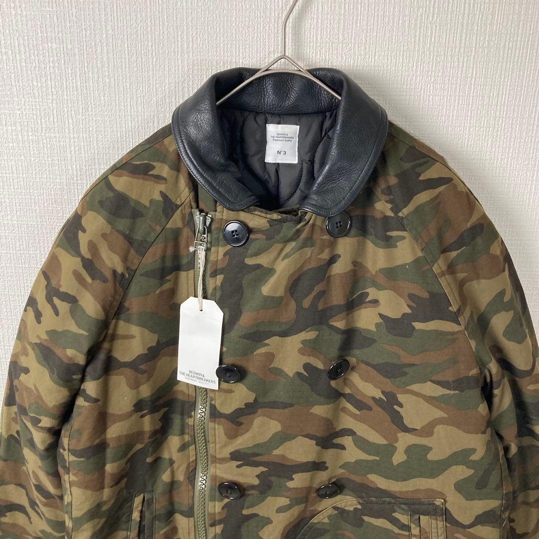ジャケット・アウター 843 16AB5408 DECK CAMO PEA COAT \"MARLON\"