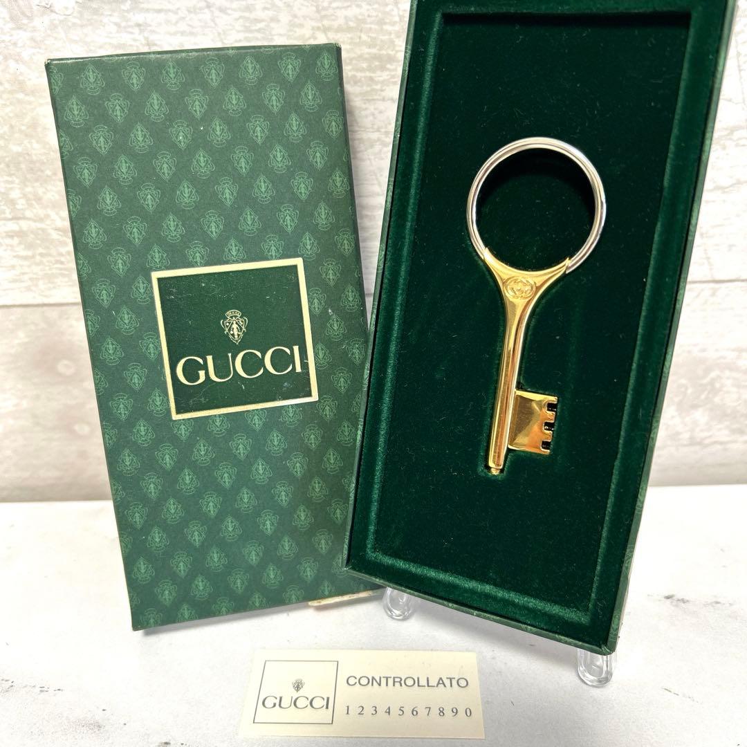 GUCCI グッチ　キーリング　vintage　ヴィンテージ　オールドグッチ グッチ GUCCI ヴィンテージ キーリング オールドグッチ｜Yahoo!フリマ