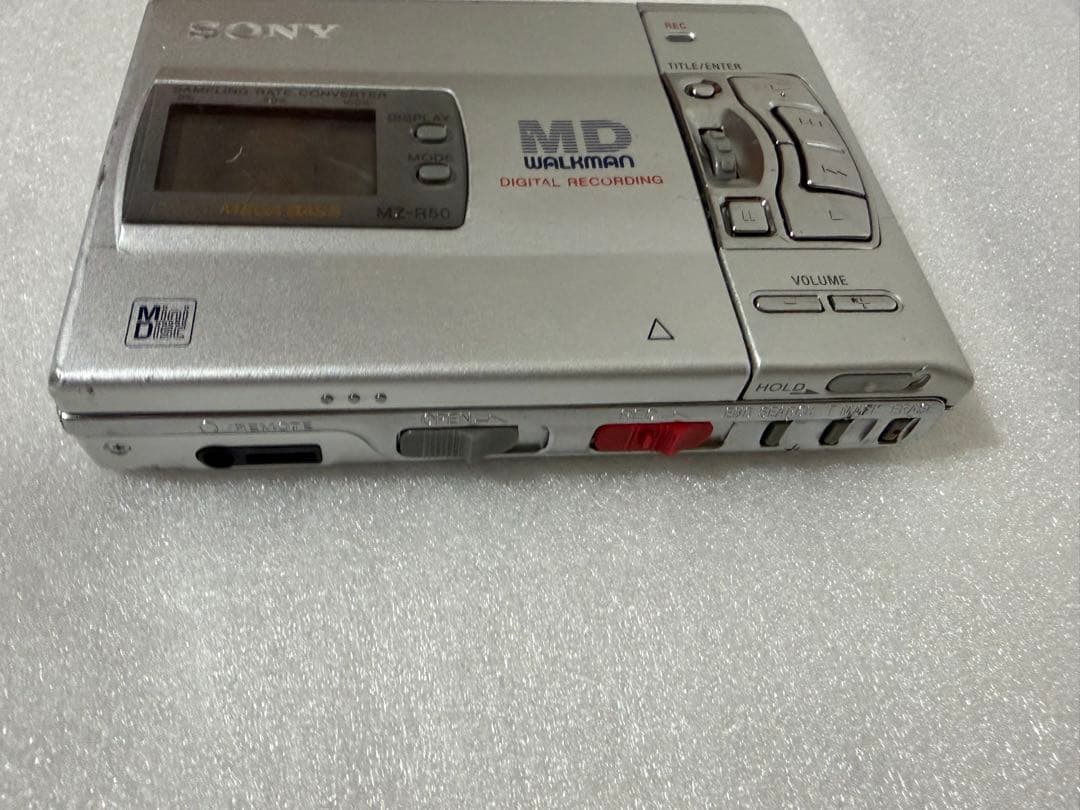 ジャンク品]ソニーSONY MZ-R50 MDウォークマン MDレコーダー - メルカリ
