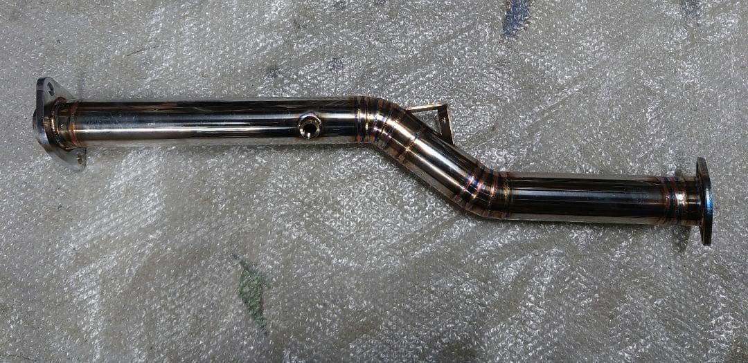 スバル　WRX STI VAB 触媒ストレート　フロントパイプ スバル WRX STI VAB 触媒ストレート フロントパイプ - メルカリ