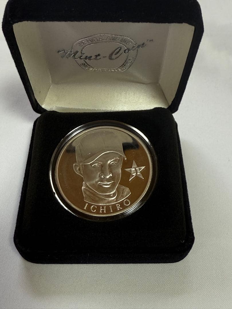 ICHIROイチロー 純銀 記念コイン .999ファインシルバー 殿堂入り