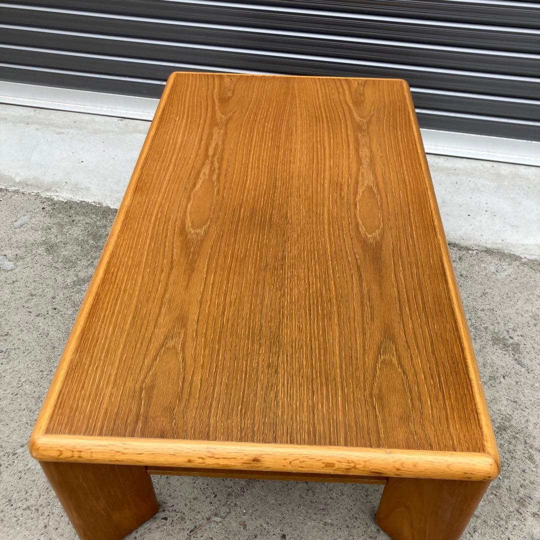 北欧レトロ ウサミ木工 木製ローテーブル センターテーブル 座卓