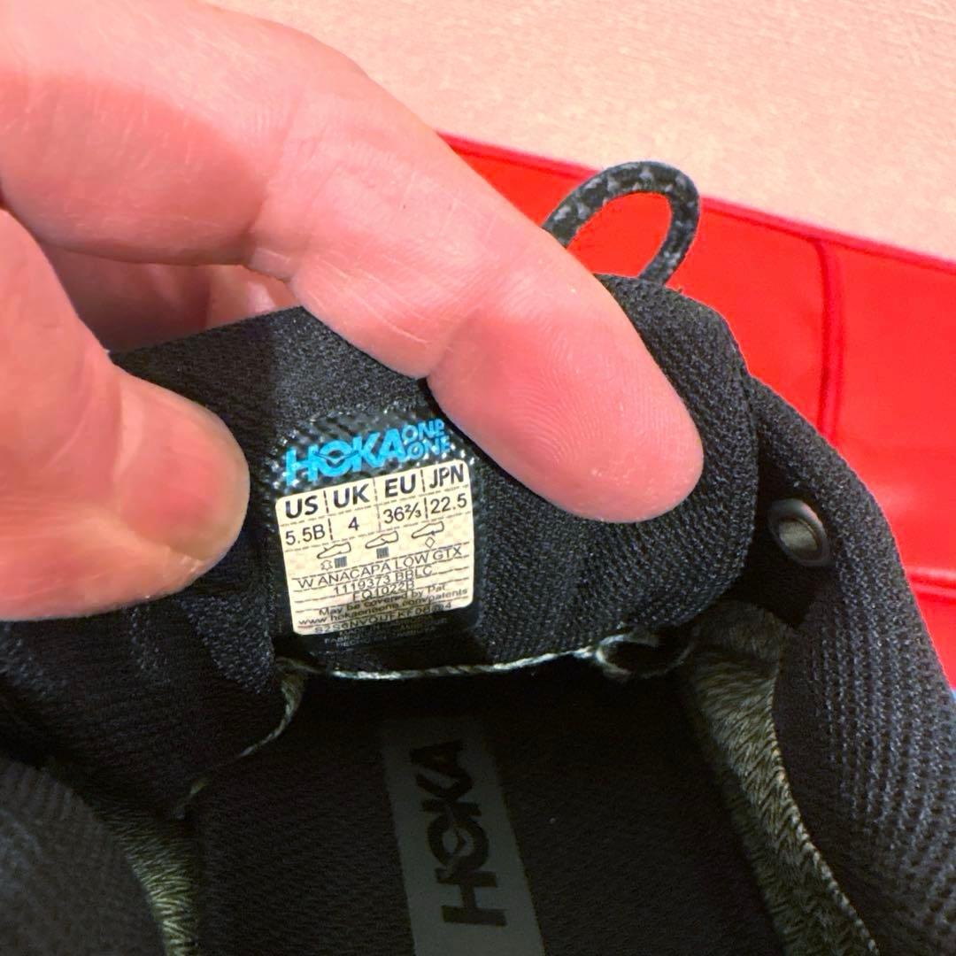 靴 HOKA ONE ONE ANACAPA LOW GTX 22.5cm