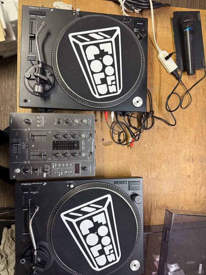 DJフルセットターンテーブル2台 DJM-400 Serato SL2動作確認済 - メルカリ