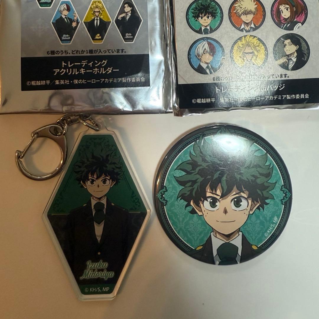 ヒロアカ 緑谷出久 缶バッジ アクキー - メルカリ