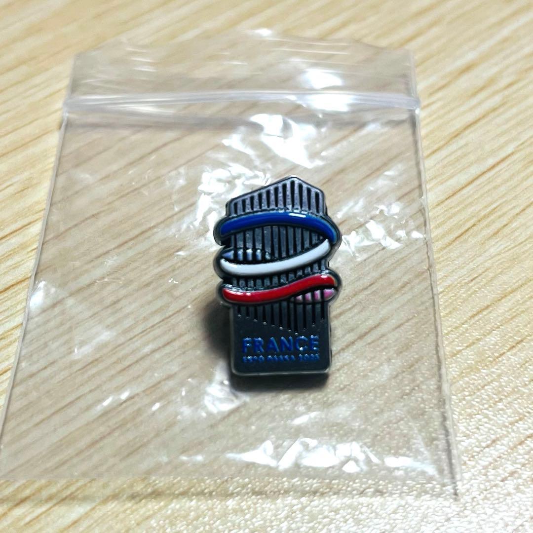 万博 超貴重 早い者勝ち！フランスパビリオンピンバッジ - メルカリ