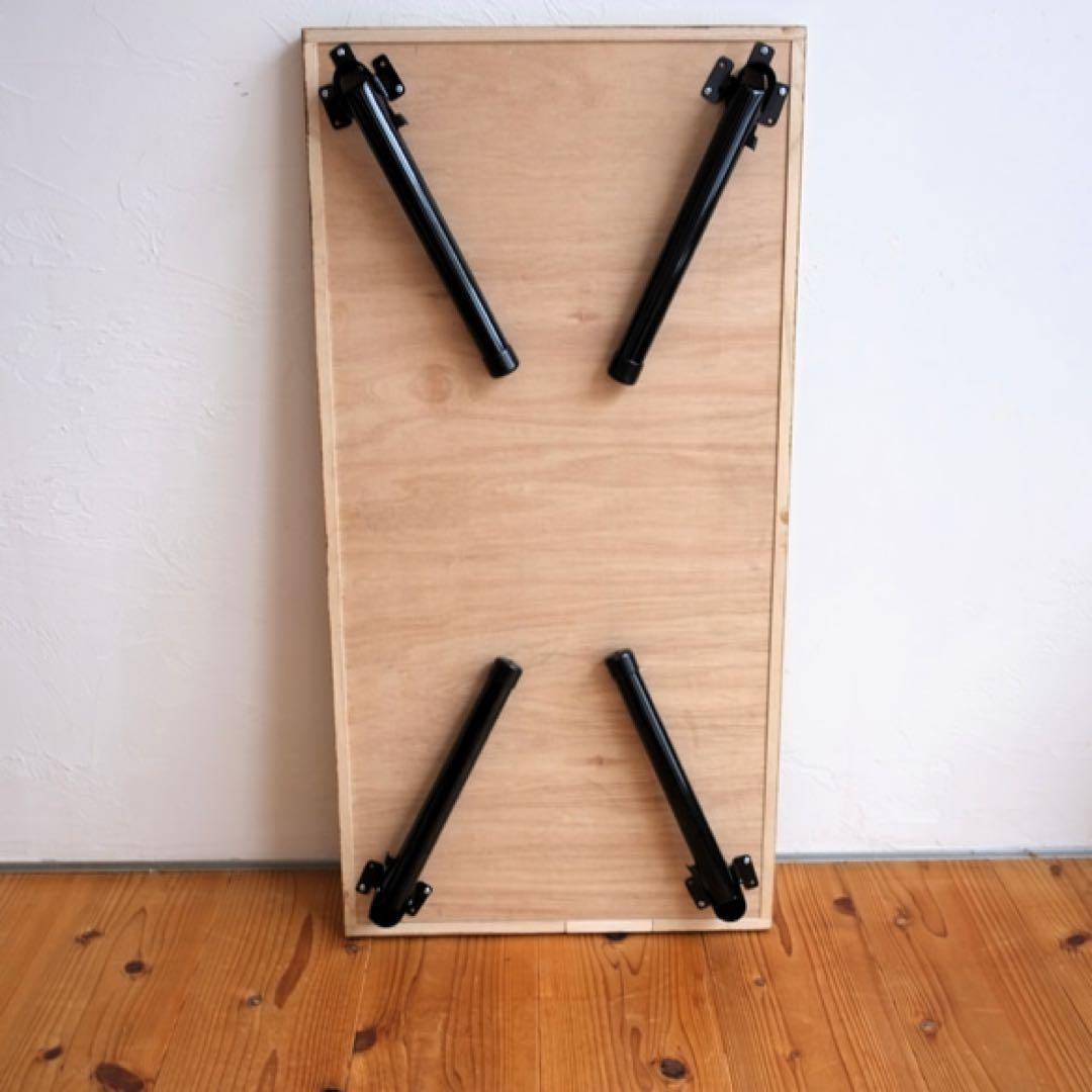 2/28まで！インダストリアル！無垢材テーブル【ハンドメイド家具