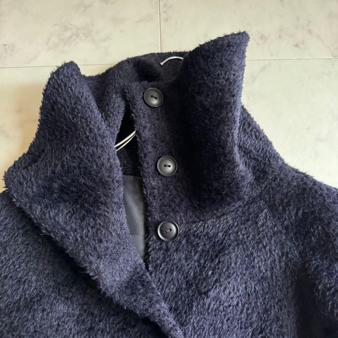 美品 高品質 マックスマーラ ストゥディオ アルパカジャギーコート